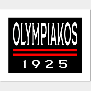 Olympiakos 1925 Classic Posters and Art